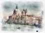 La Salute from Accademia Bridge Venice